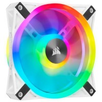 Corsair iCUE QL120 RGB 120mm PWM White Single Case Fan